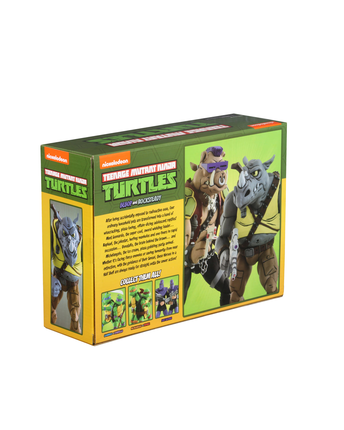Teenage Mutant Ninja Turtles (Cartoon) - Series 2 Rocksteady &amp; Bebop 7" Scale Action Figures (2-Pack)