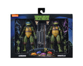 Teenage Mutant Ninja Turtles (1990 Movie) - Leonardo & Donatello 7” Scale-Action Figure (2-Pack) - NECA