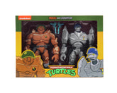 Teenage Mutant Ninja Turtles (Cartoon) – Tragg and Grannitor 7” Scale Action Figure (2-Pack) - NECA