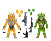 Teenage Mutant Ninja Turtles (Cartoon) – Captain Zarax and Zork 7” Scale Action Figure (2-Pack) - NECA